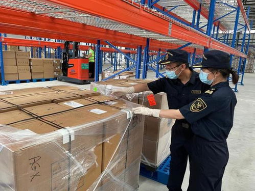 青島膠東機場首批進口直航貨物抵港入區，空港進出口貨運業務全面運行